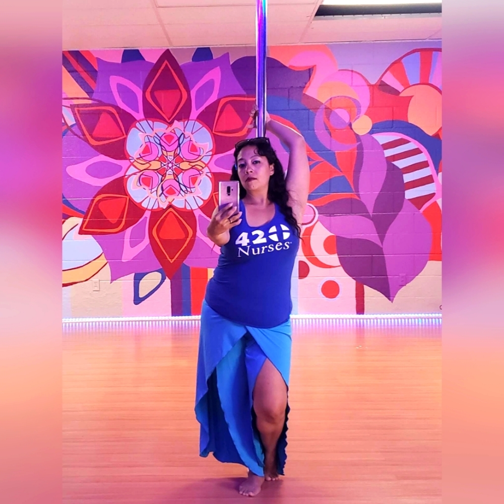 Flow Pants with leg split